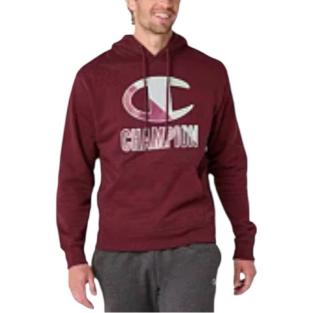 NEW Champion Men's Maroon Hoodie‎